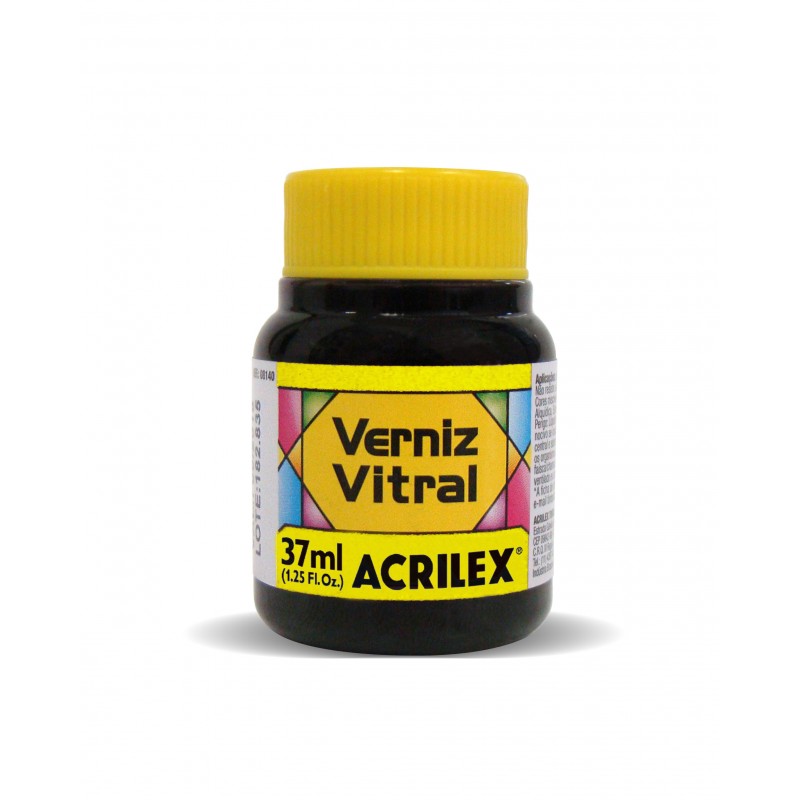 Pintura vitral acrilex 505 amarillo oro Pintura vitral acrilex 505 amarillo oro