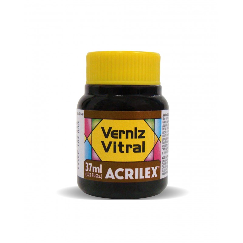 Pintura vitral acrilex 531 marron Pintura vitral acrilex 531 marron
