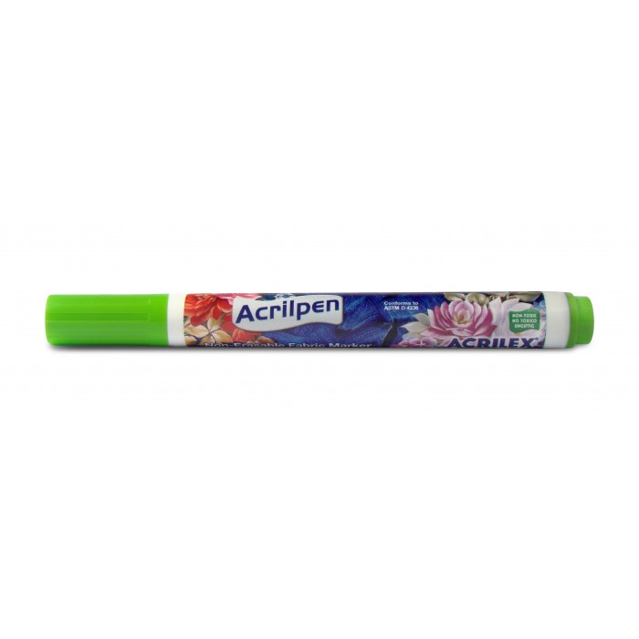 Marcadores fibra acrilex acrilpen 46510 verde