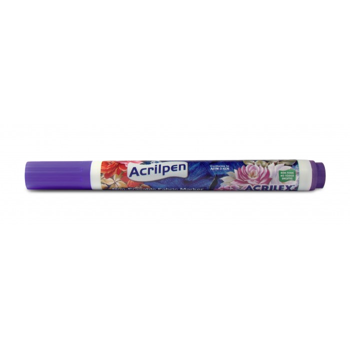 Marcadores fibra acrilex acrilpen 46516 violet