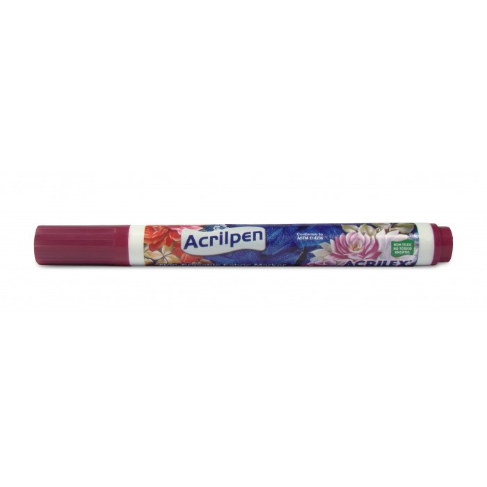 Marcadores fibra acrilex acrilpen 46565 vino