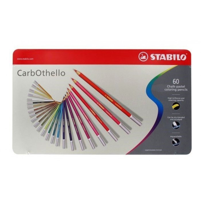 Lapices color stabilo carbothello x60 lata