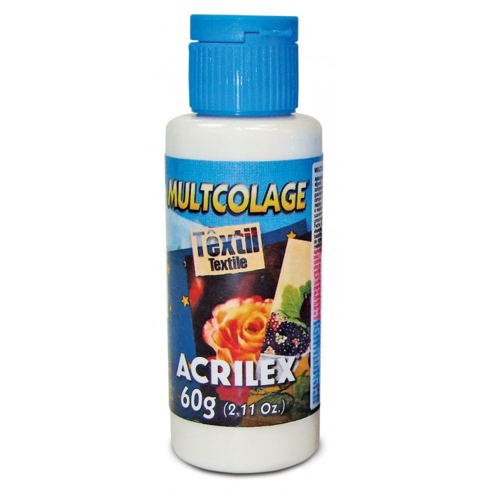 Accesorio general multicolage textil acrilex x60g