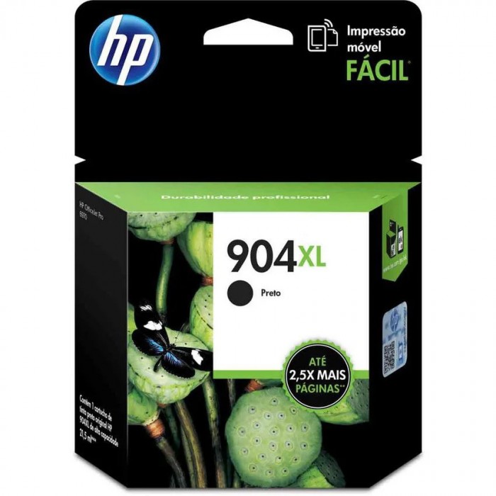 Cartucho hp inkjet  904xl m16al negro