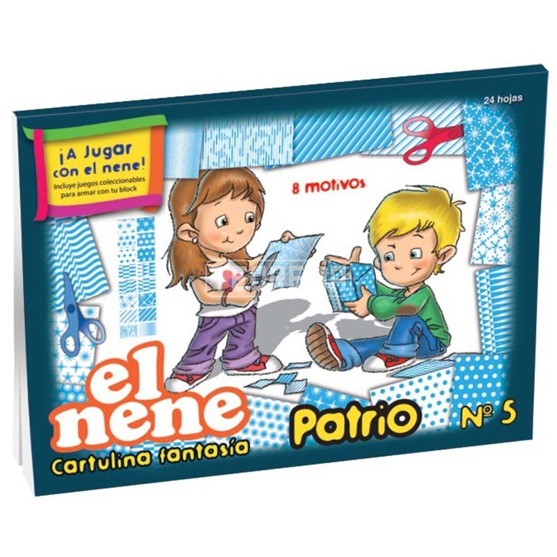 Block dibujo el nene fantasia no.5 patrio Block dibujo el nene fantasia no.5 patrio
