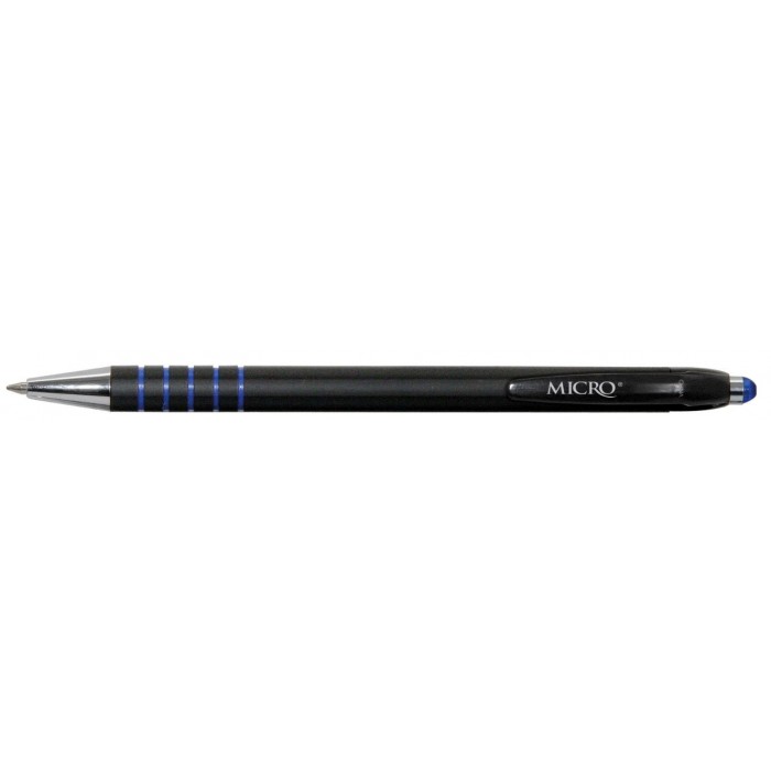 Boligrafo micro city retractil azul