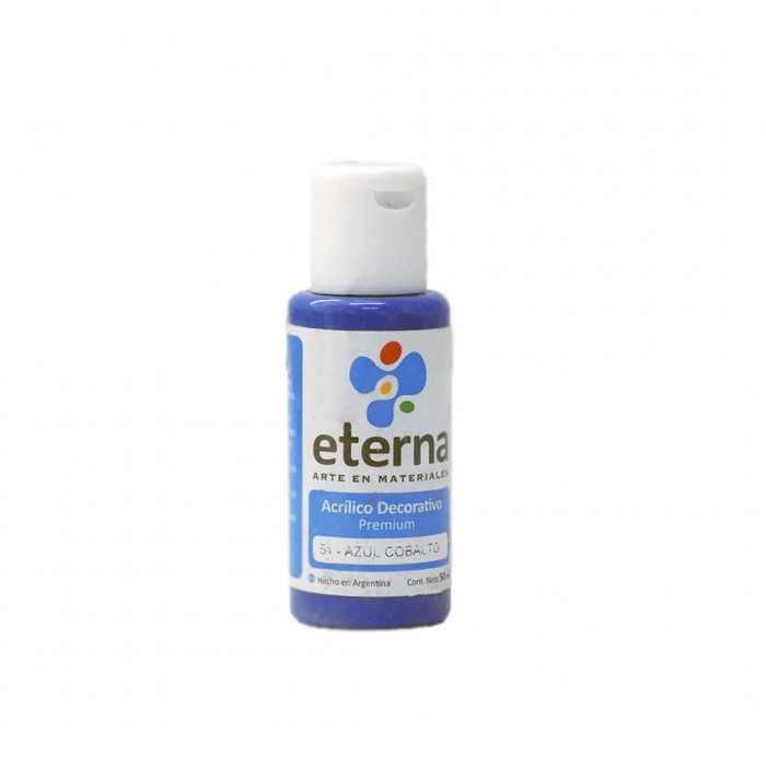 Acrilico eterna deco azul cobalto    x 50ml.