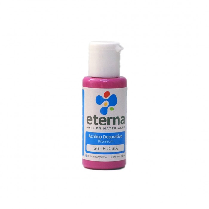 Acrilico eterna deco fucsiax 50ml.