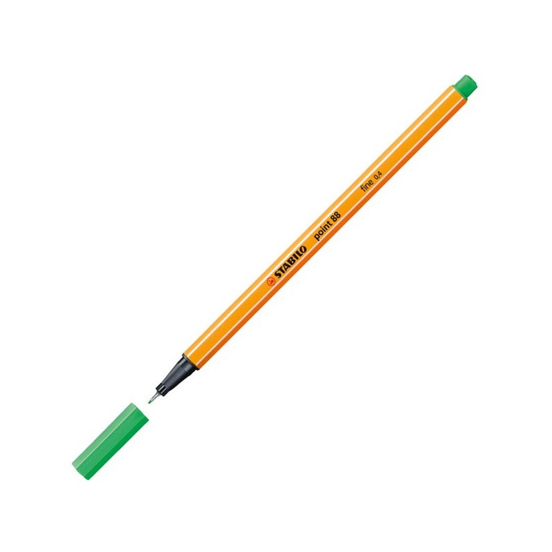 Marcadores fibra stabilo 88 esmeralda Marcadores fibra stabilo 88 esmeralda