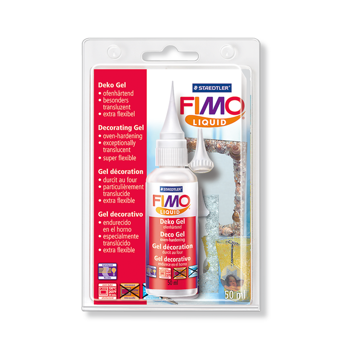 Accesorio fimo gel liquido decorativo