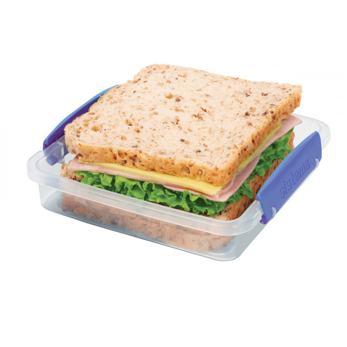 Hermetico sistema sandwich 450ml.box azu