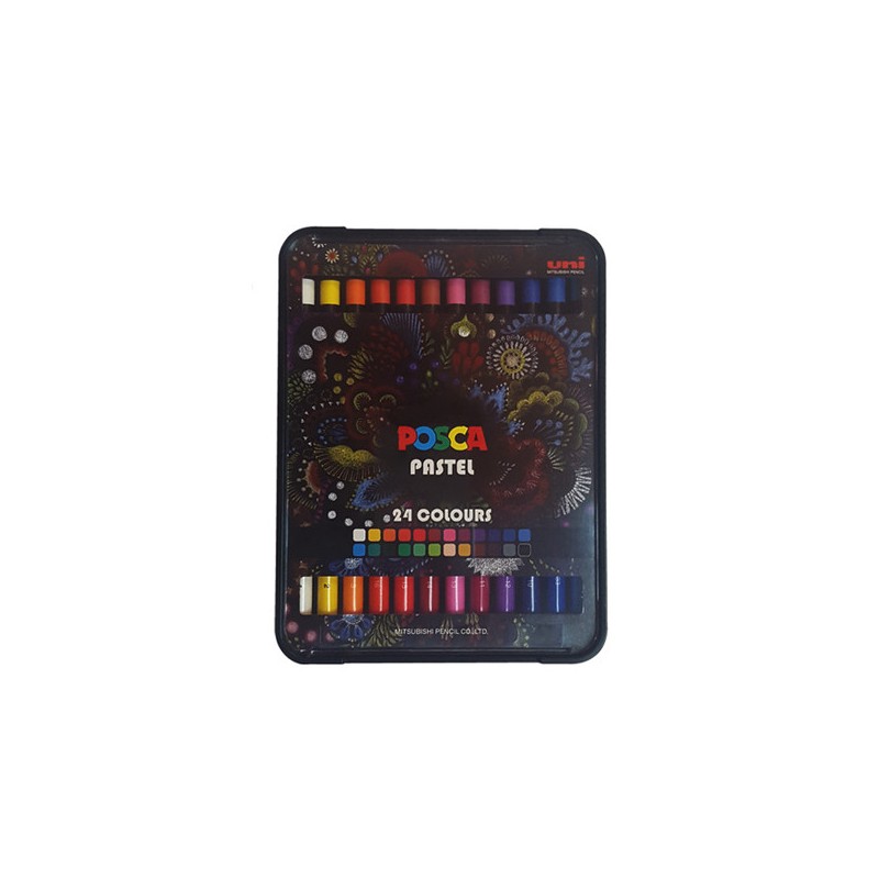 Pastel oleo posca x24 colores Pastel oleo posca x24 colores