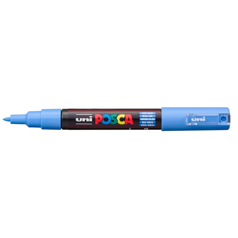 Marcadores fibra uni posca pc-1m sky blue Marcadores fibra uni posca pc-1m sky blue