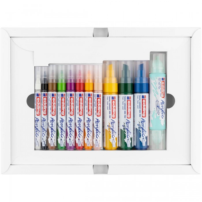 Set edding acrylic realista grand x12