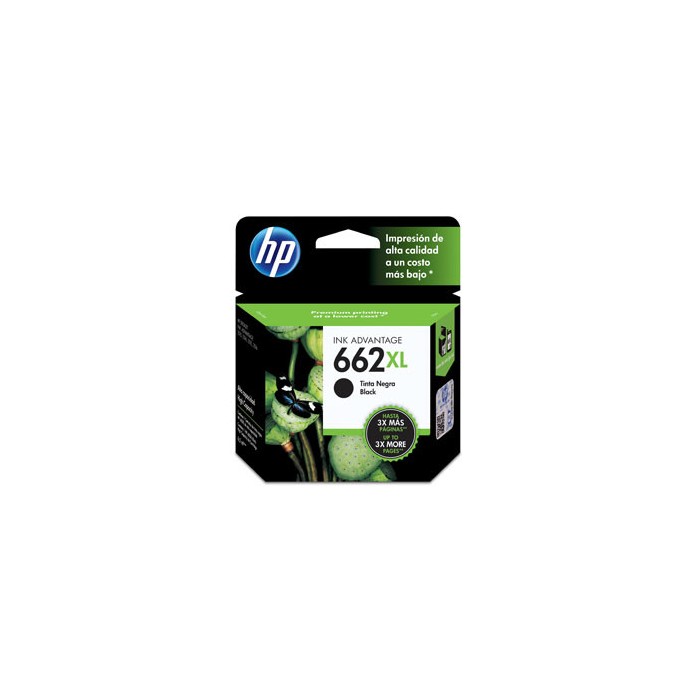 Cartucho hp inkjet  662xl cz105al negro