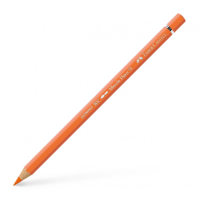 Lapiz faber durer 113 naranja transparente