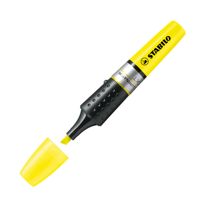 Marcadores resaltador stabilo luminator amarillo