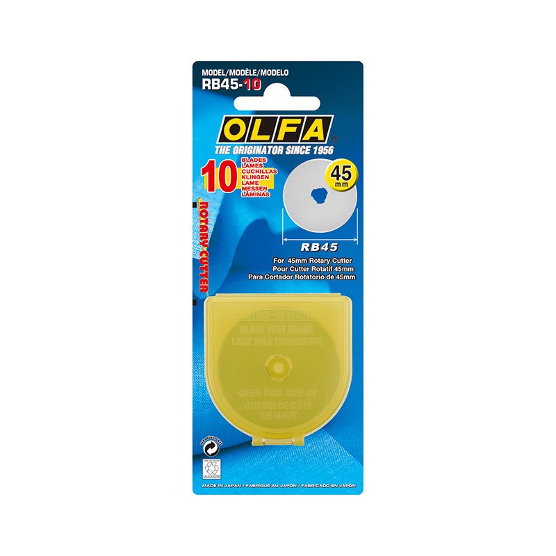 Repuesto trincheta olfa rb45-10 rotuladora (rty/2g)(rty/2 Repuesto trincheta olfa rb45-10 rotuladora (rty/2g)(rty/2