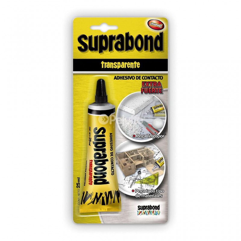 Pegamento suprabond transparente pomo x 25ml. Pegamento suprabond transparente pomo x 25ml.