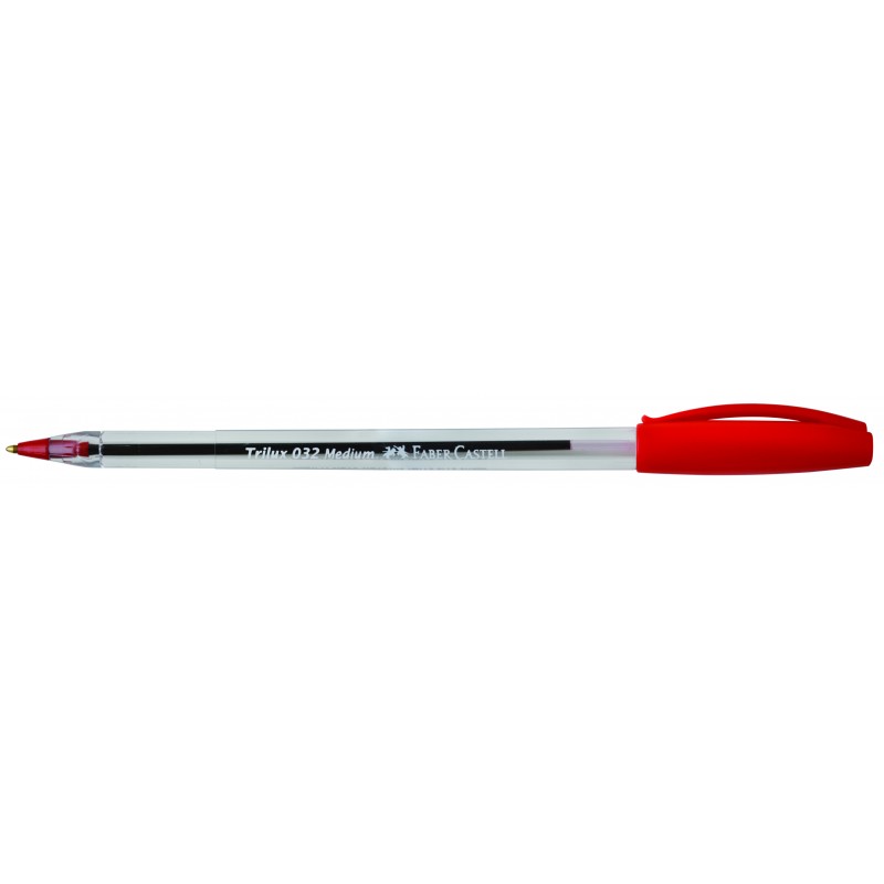 Boligrafo faber castell trilux 032 rojo Boligrafo faber castell trilux 032 rojo