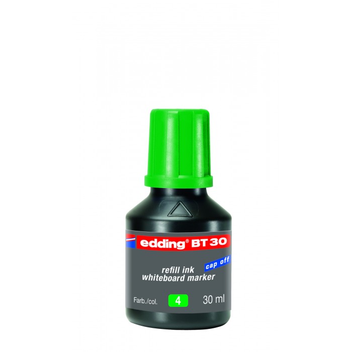 Tinta para marcadores edding bt-30 verde x30ml.