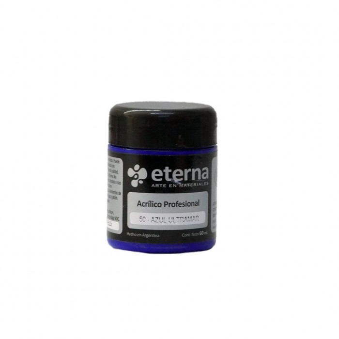 Acrilico eterna profesional azul ultramar    x 60ml.