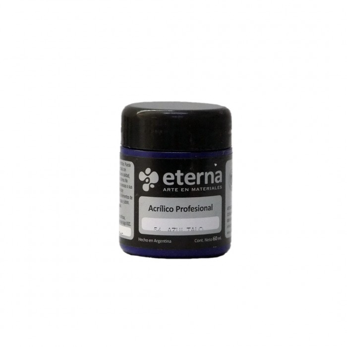 Acrilico eterna profesional azul talo beta   x 60ml.