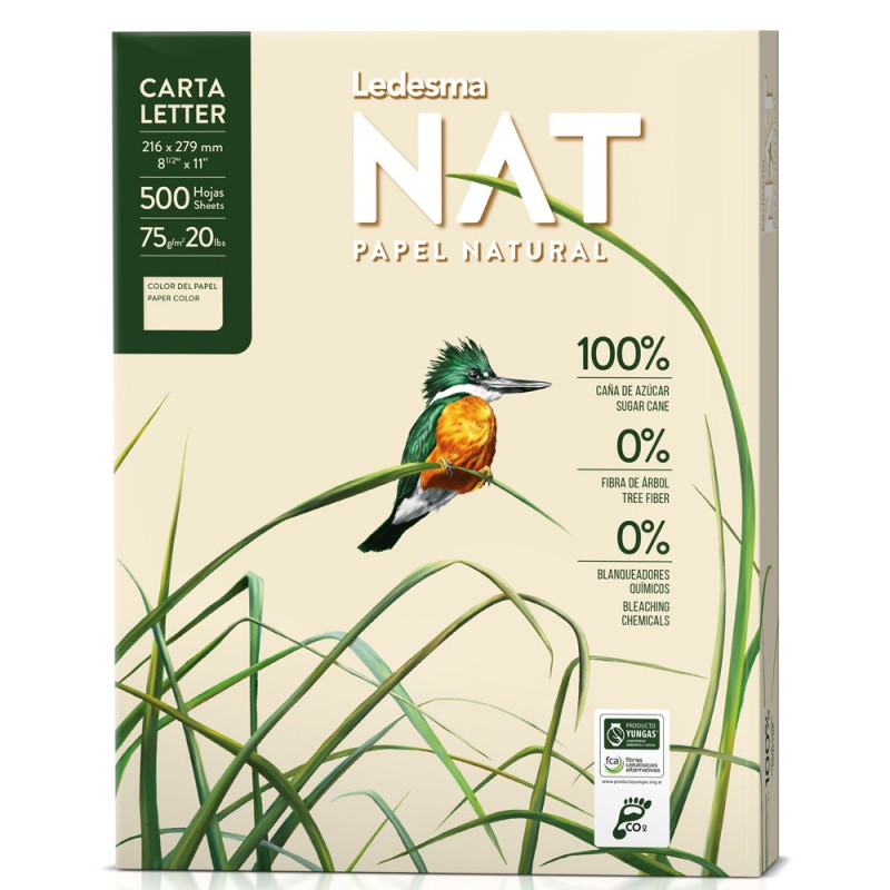 Resma ledesma nat carta 75grs.500hj. Resma ledesma nat carta 75grs.500hj.
