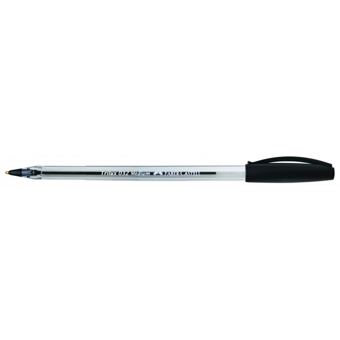 boligrafo faber castell  trilux 032 negro