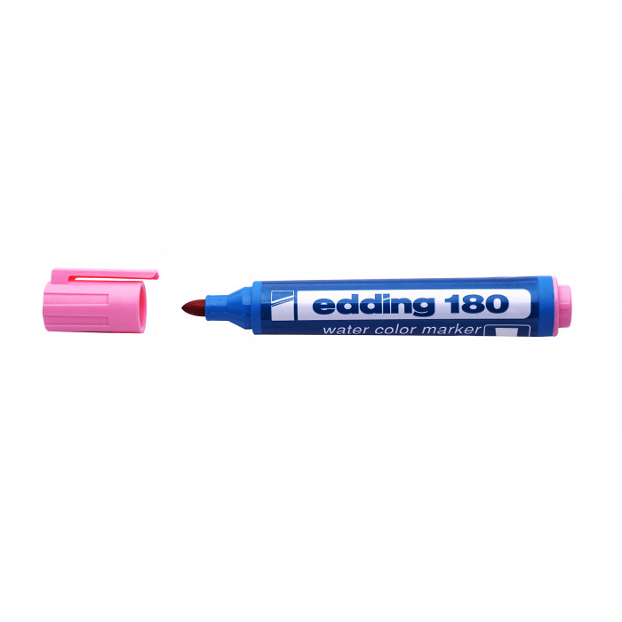 Marcadores fibra edding  180 rosa