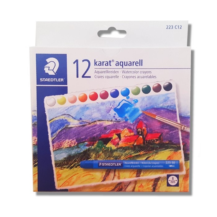 Crayones staedtler dj 223 x12 acuarelable