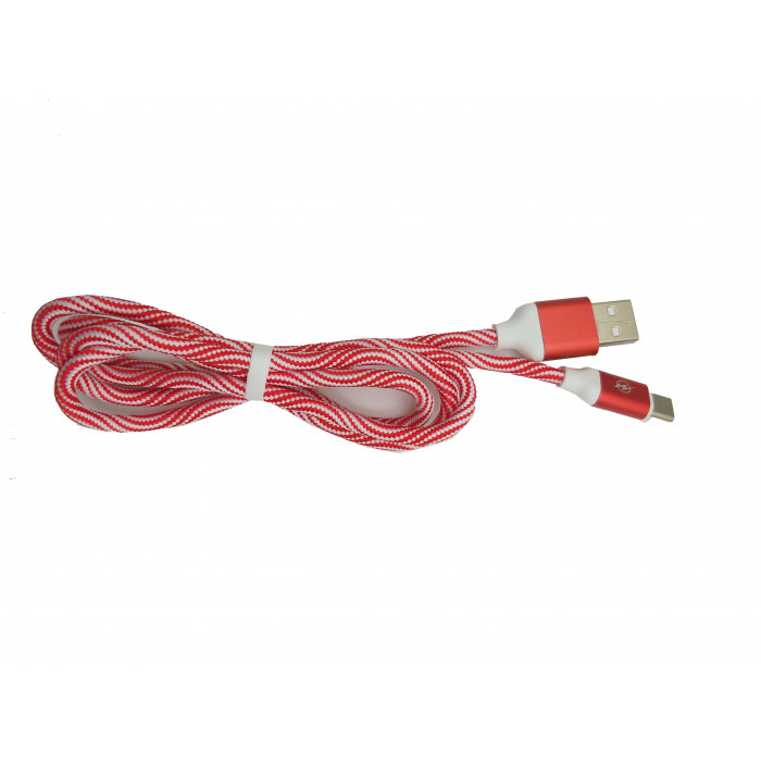 Cable gtc tipo c 1 metro rojo