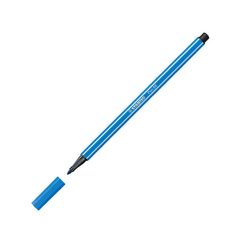 marcadores fibra stabilo 68 azul oscuro 41 marcadores fibra stabilo 68 azul oscuro 41