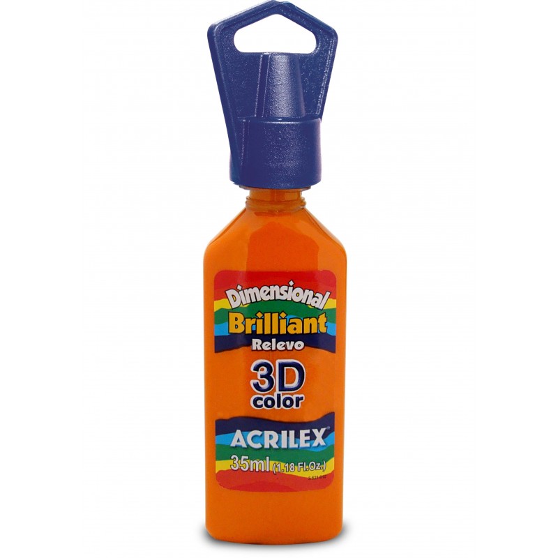 pintura dimensional acrilex brilliant 517 naranjax3 pintura dimensional acrilex brilliant 517 naranjax3