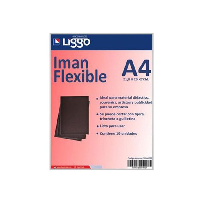 Iman liggo flexible a4 x hoja comun