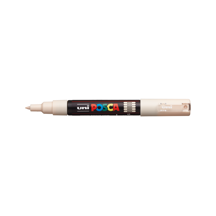 Marcadores fibra uni posca pc-1m beige