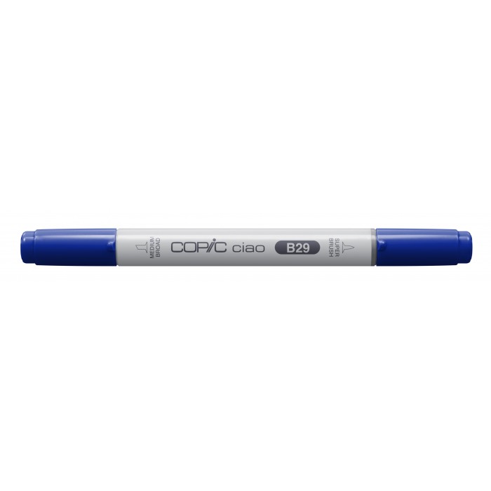 Marcadores fibra copic ciao  b29 ultramarine