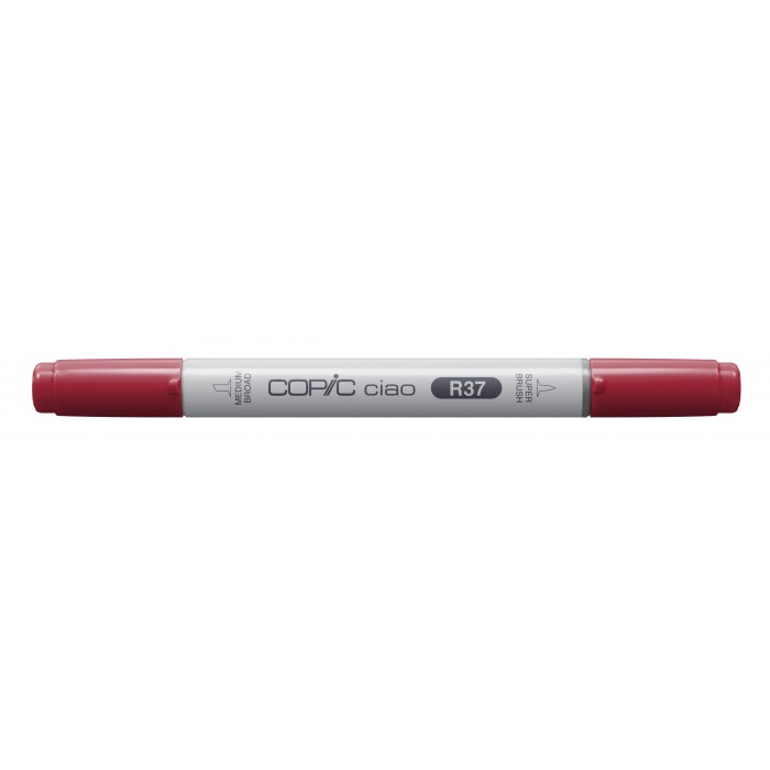 MARCADORES FIBRA COPIC CIAO  R37 CARMINE
