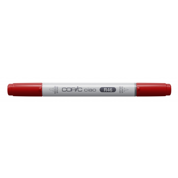 MARCADORES FIBRA COPIC CIAO  R46 STRONG RED