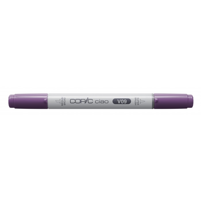 Marcadores fibra copic ciao  v09 violet