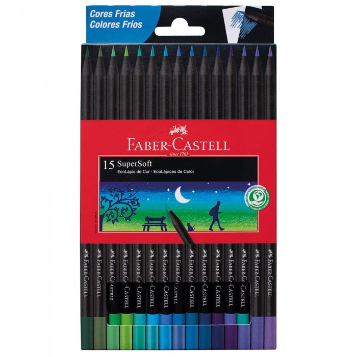 LAPICES COLOR FABER ECOx 15...