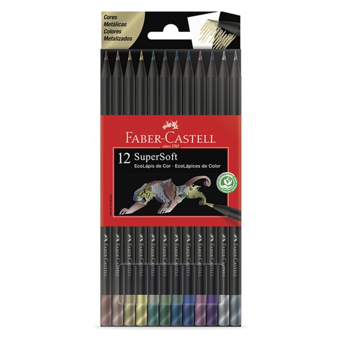 LAPICES COLOR FABER ECOx 12...