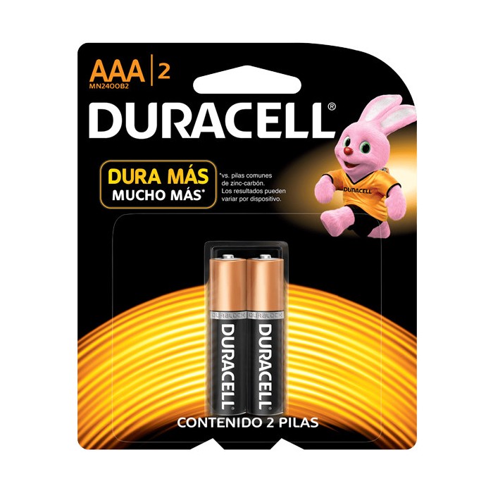 PILA DURACELL AAA x2 COMUN