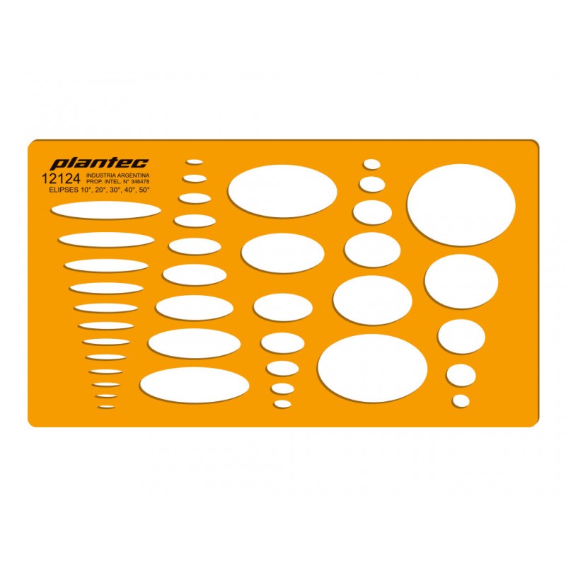 Plantilla plantec elipses 10 a 50§ 2124 Plantilla plantec elipses 10 a 50§ 2124