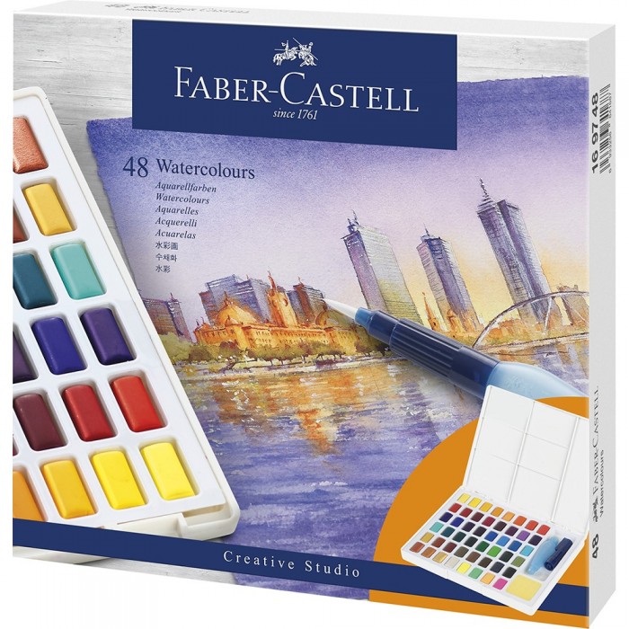 ACUARELA FABER CASTELL x48...