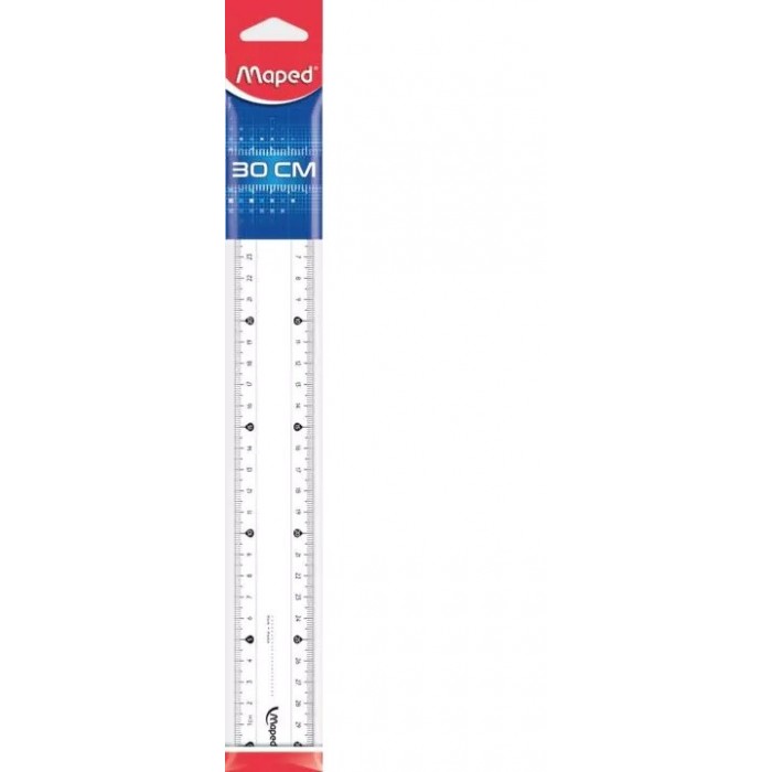 REGLA MAPED 30cm.PLANA...