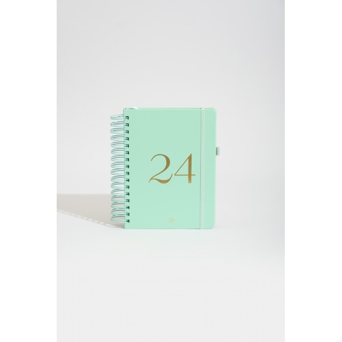 AGENDA FW DIARIA ESPIRAL 15x21 TREND FLORES