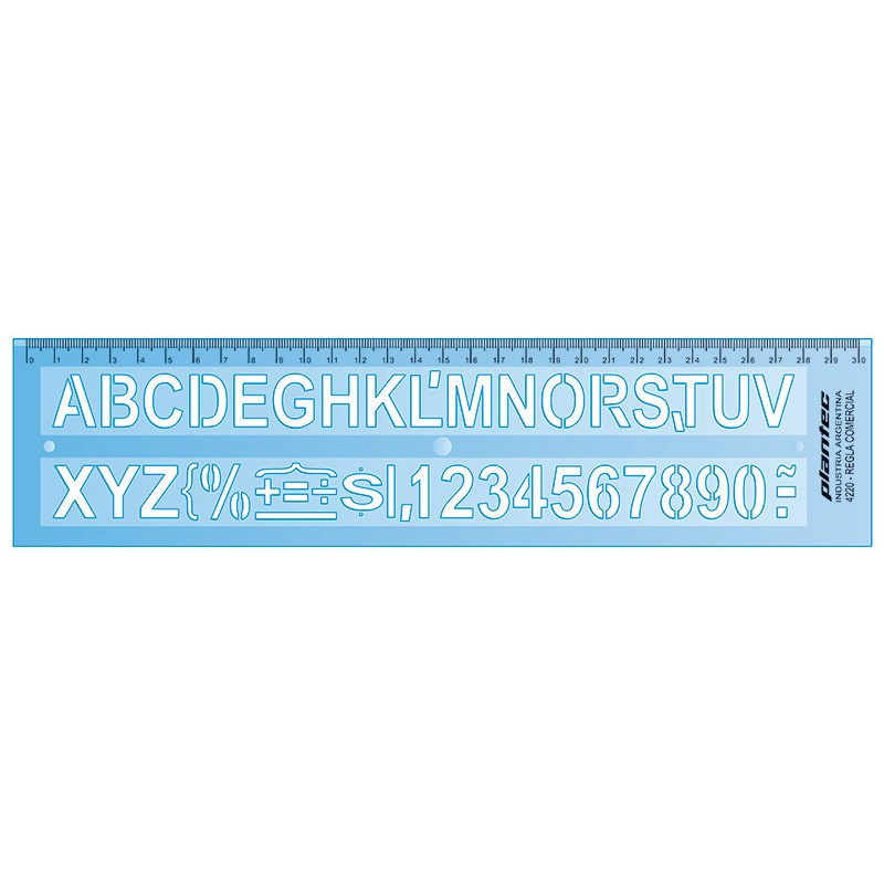Letrografo plantec comercial 20mm.4220 Letrografo plantec comercial 20mm.4220