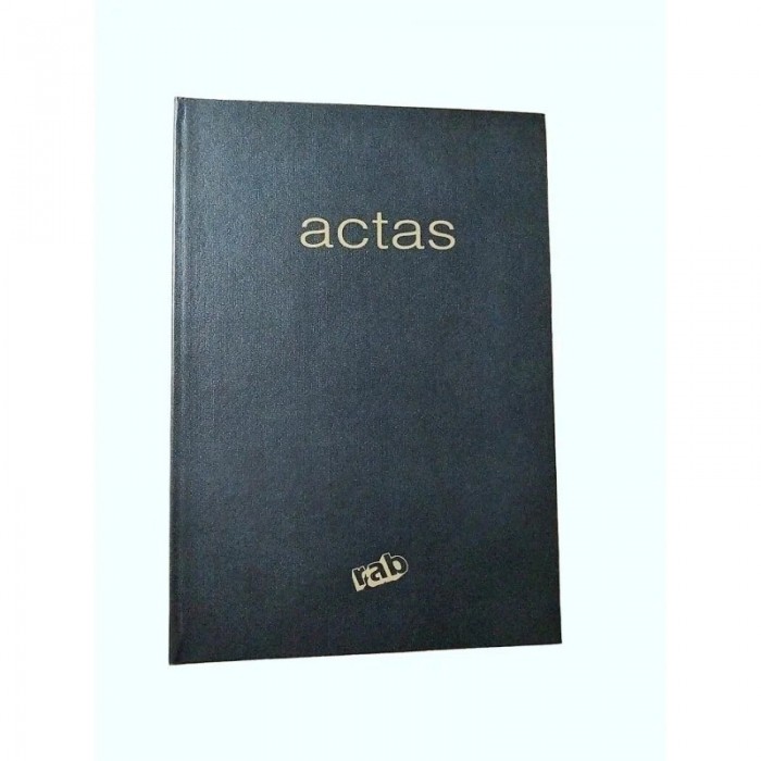 LIBRO DE ACTAS RAB 2 MANOS...