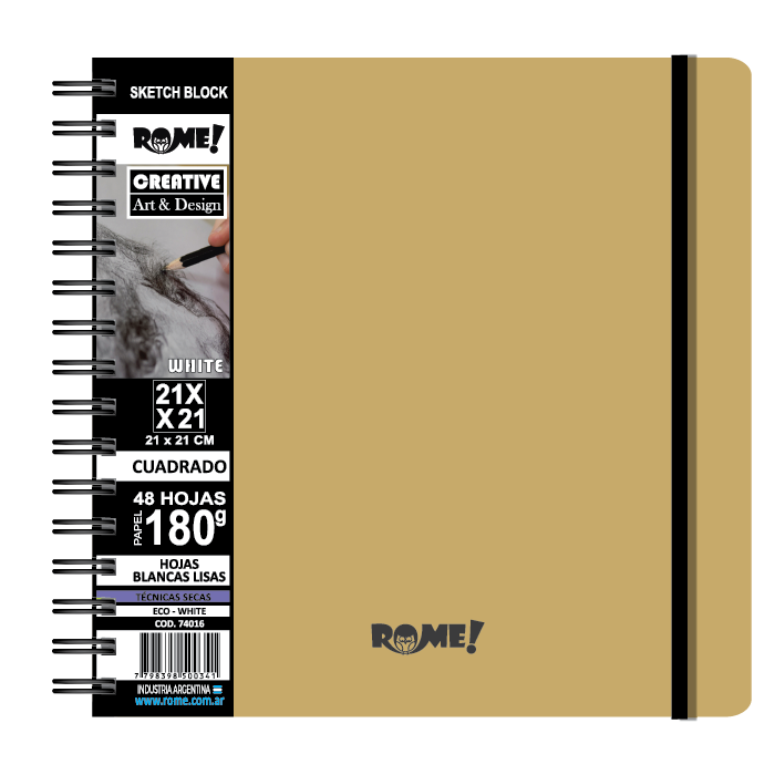 BLOC ROME 21x21 WHITE 180...